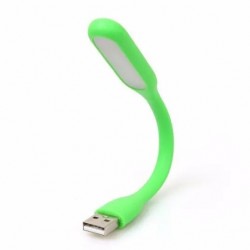 Гибкий LED USB-Светильник. Зелёный
