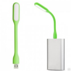 Гибкий LED USB-Светильник. Зелёный